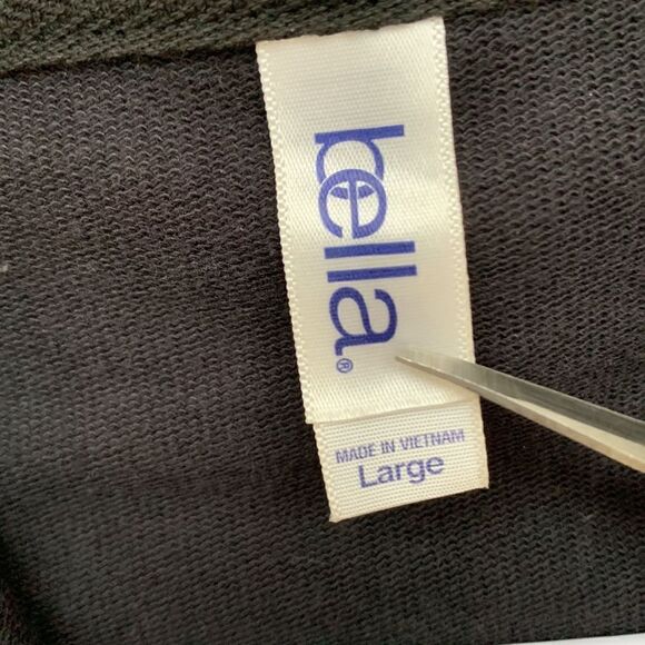 Bella Black Hoodie Sweatshirt Kids Size L - Picture 5 of 9